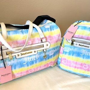 Juicy Couture Backpack & Duffel Bag Bundle